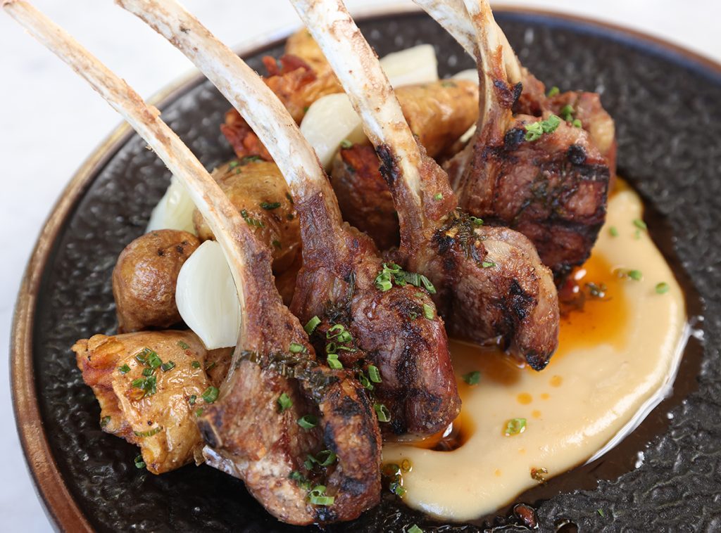 Lamb lollipops from Ravish Off Ocean