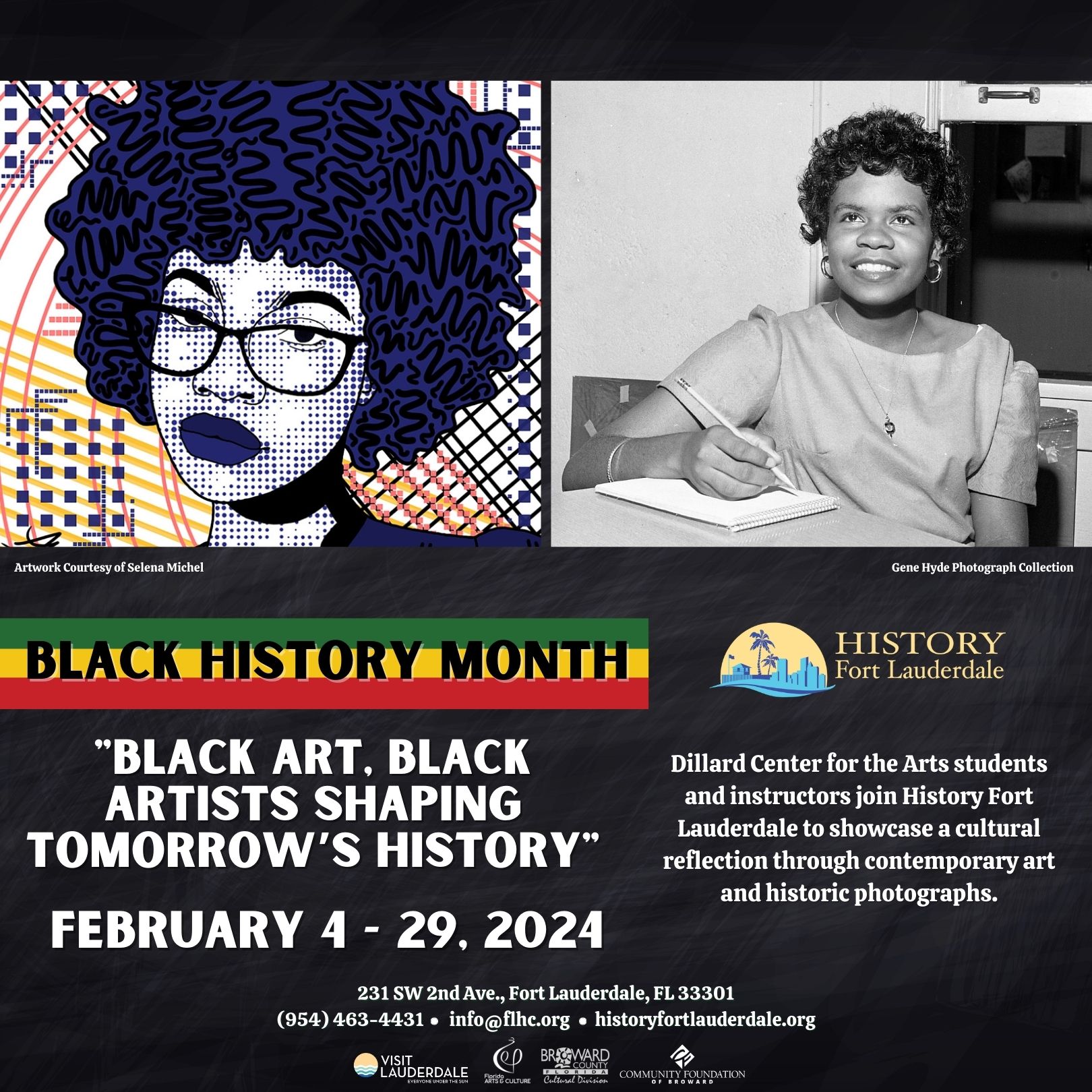 Black Art, Black Artists Shaping Tomorrow's History” Dillard Center for The Arts Exhibit at History Fort Lauderdale” • Boca Magazine