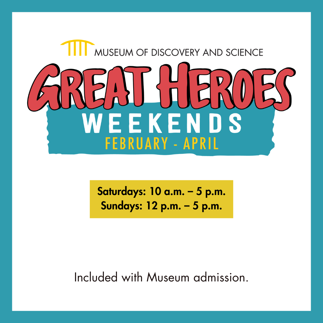 Great Heroes Weekends Feb – April