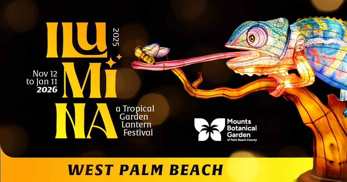 ILUMINA: A Tropical Garden Lantern Festival at Mounts Botanical Garden