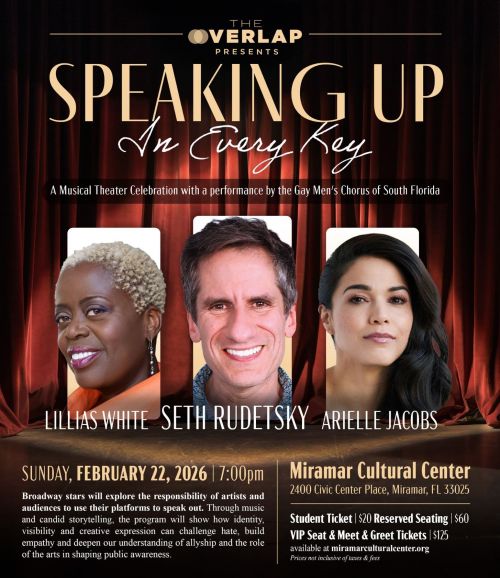 The Overlap Presents: Speaking Up in Every Key: Broadway’s Seth Rudetsky with Lillias White & Arielle Jacobs